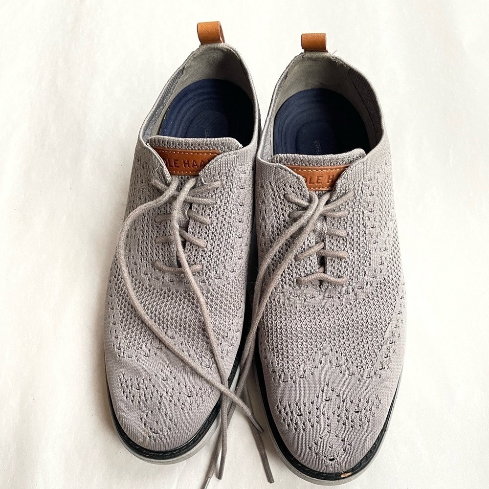 Cole Haan Grand Evolution Wingtip Oxford Dress Shoes Size 8